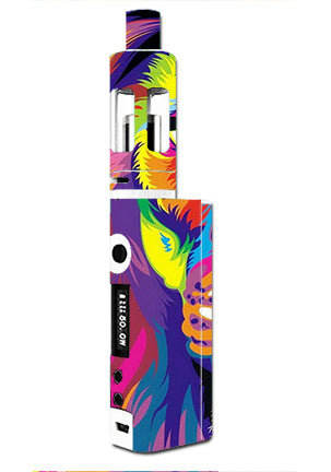  Colorful Lion Abstract Paint Kangertech Subox Mini Skin