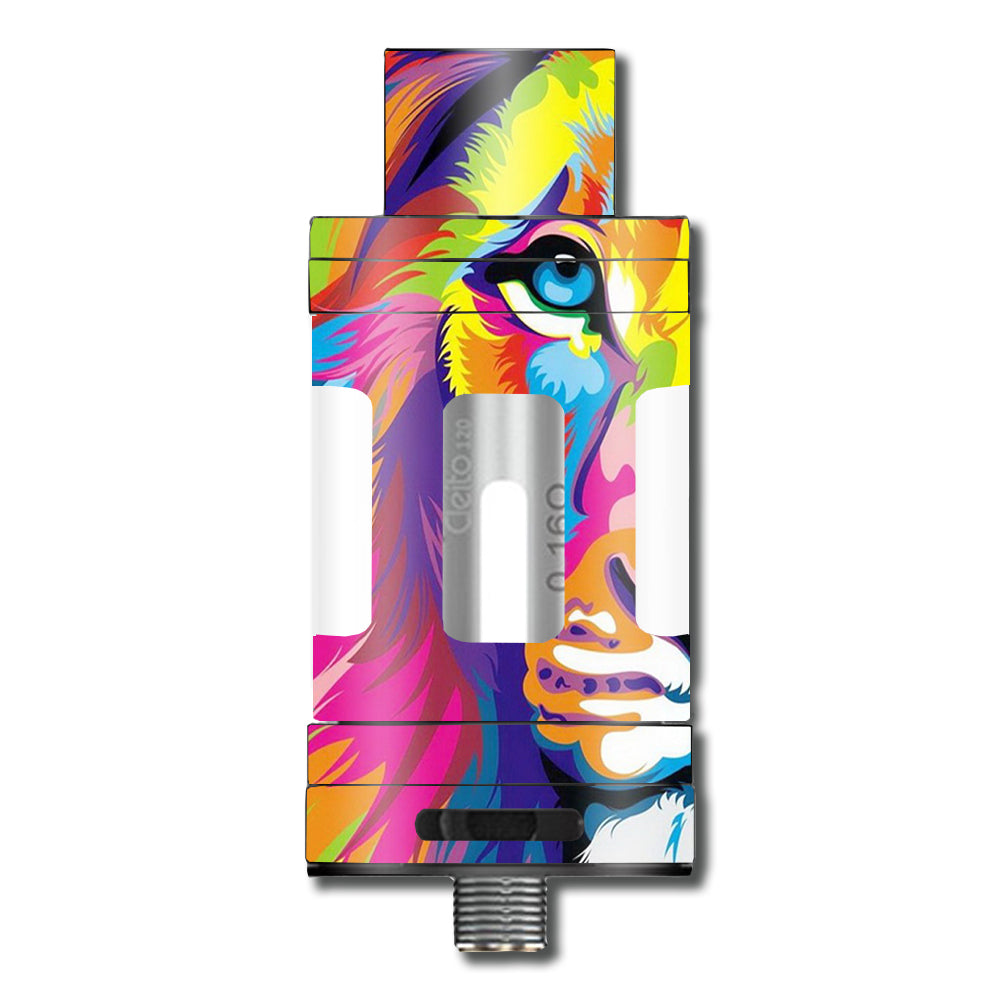  Colorful Lion Abstract Paint Aspire Cleito 120 Skin