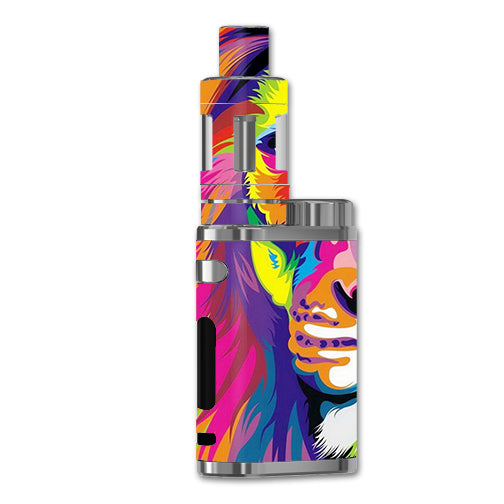  Colorful Lion Abstract Paint eLeaf iStick Pico 75W Skin