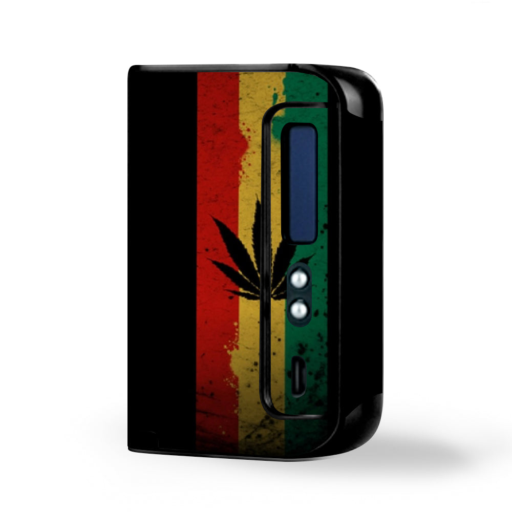  Rasta Weed Pot Leaf Red  Smok Osub King Skin