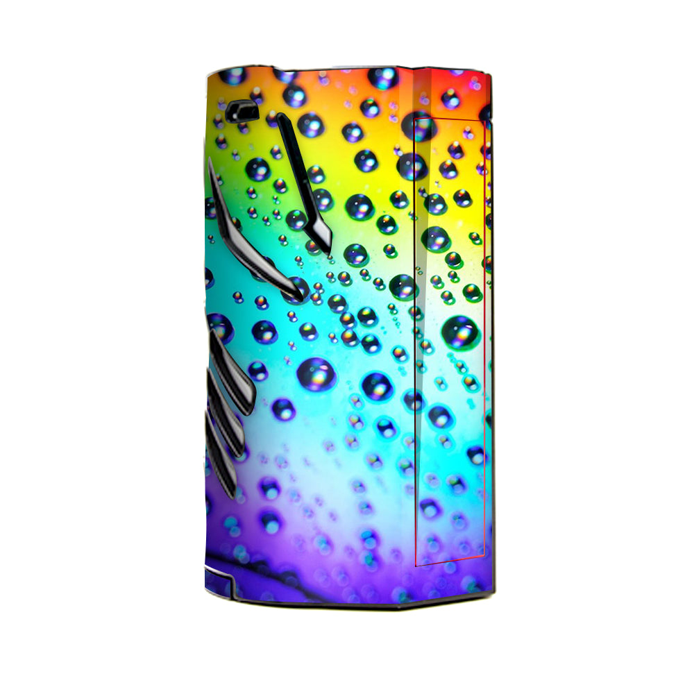  Rainbow Water Drops T-Priv 3 Smok Skin