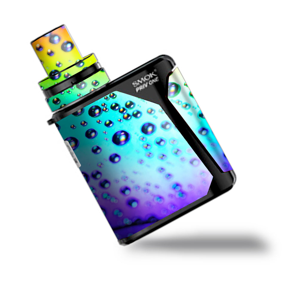  Rainbow Water Drops Smok Priv One Skin