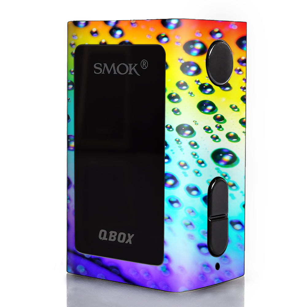  Rainbow Water Drops Smok Q-Box Skin