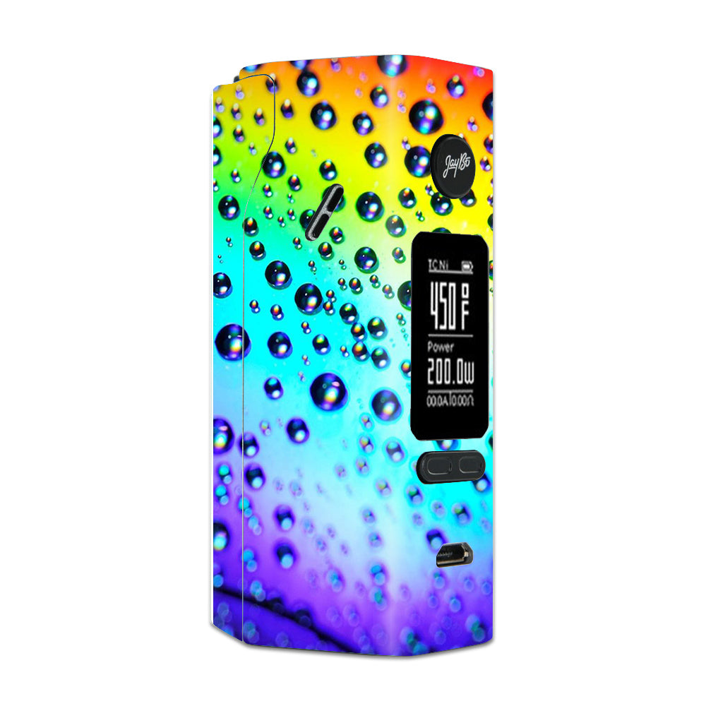  Rainbow Water Drops Wismec Reuleaux RX 2/3 combo kit Skin