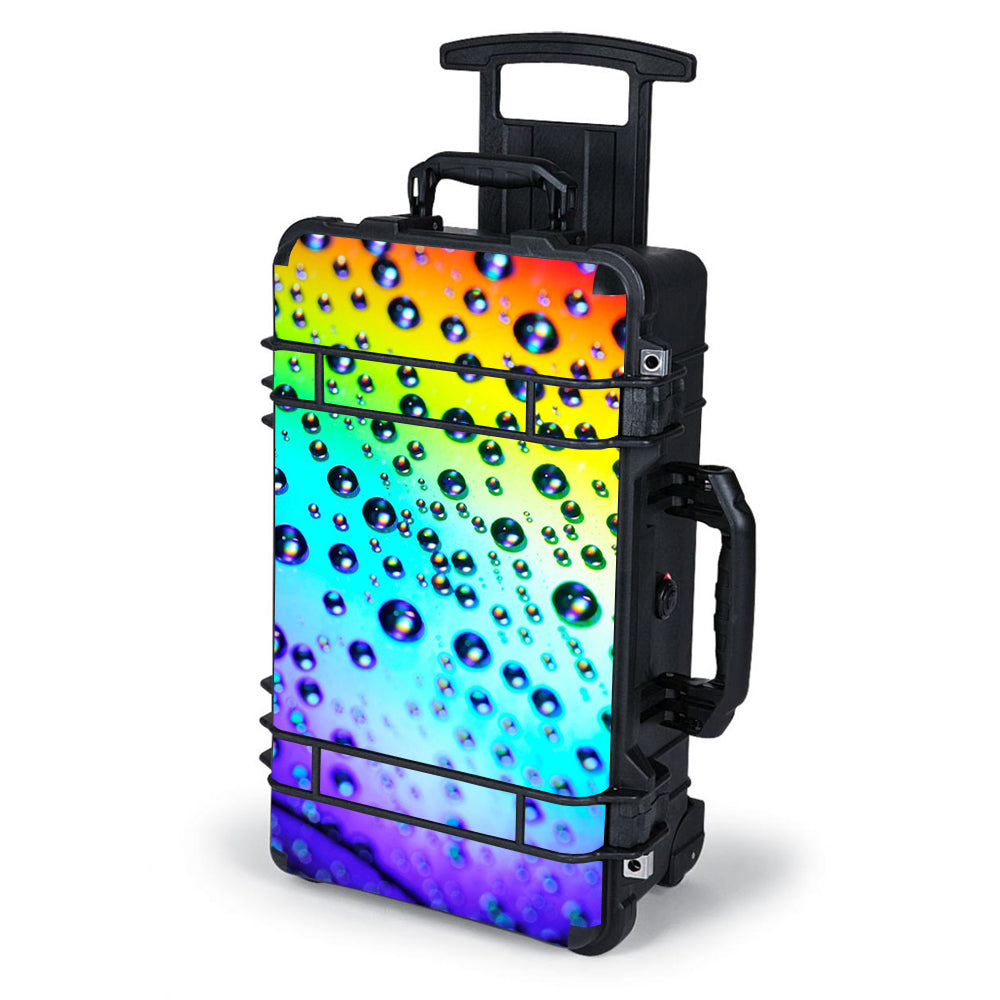  Rainbow Water Drops Pelican Case 1510 Skin