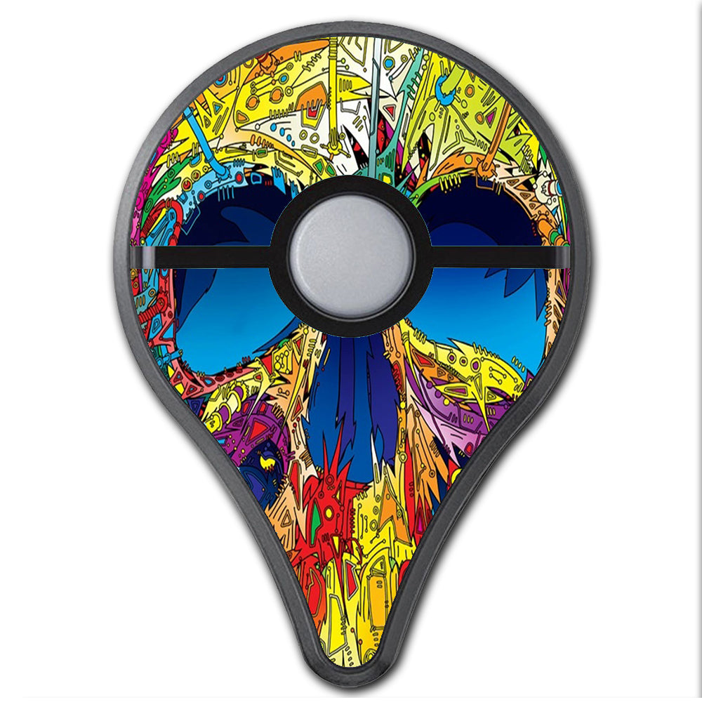  Colorful Skull 1 Pokemon Go Plus Skin