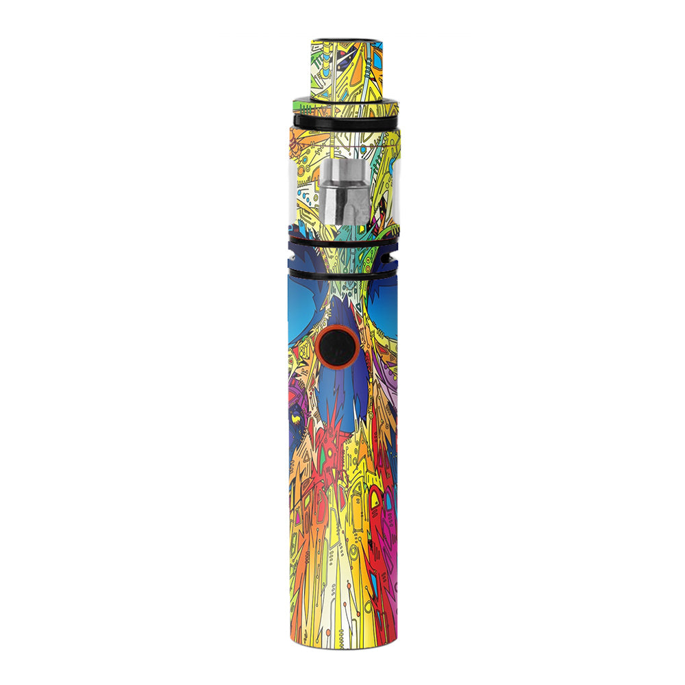 Colorful Skull 1 Smok Stick V8 Skin