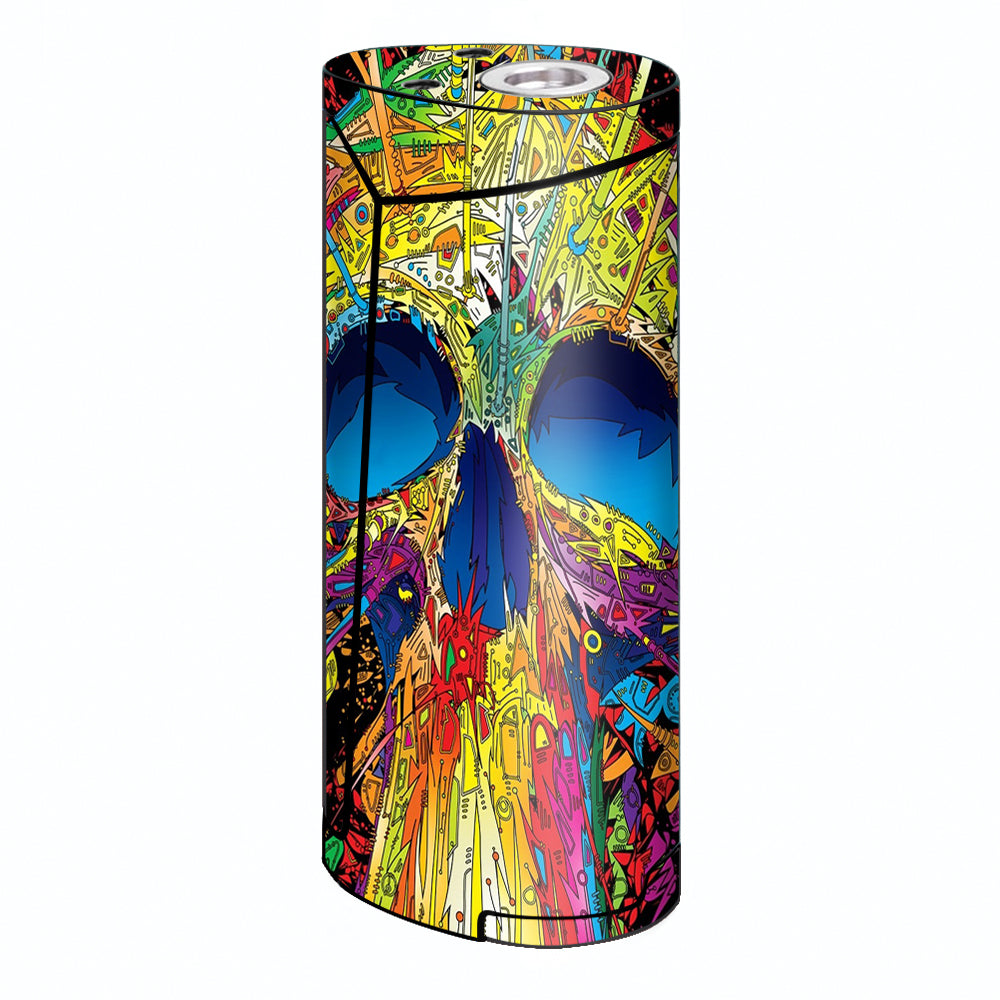  Colorful Skull 1 Smok Priv V8 60w Skin