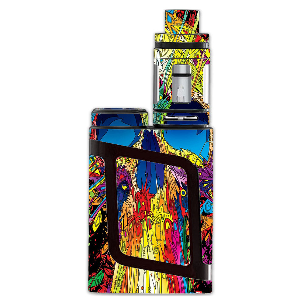  Colorful Skull 1 Smok Alien AL85 Skin