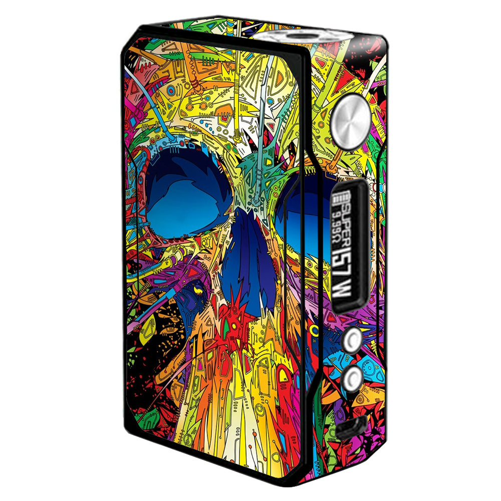  Colorful Skull 1 Voopoo Drag 157w Skin