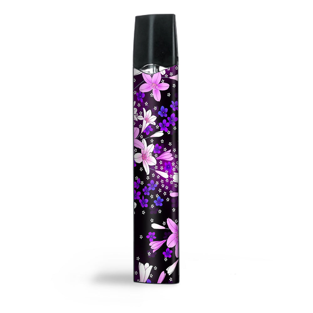  Purple Pink Flowers Lillie  Smok Infinix Ultra Portable Skin