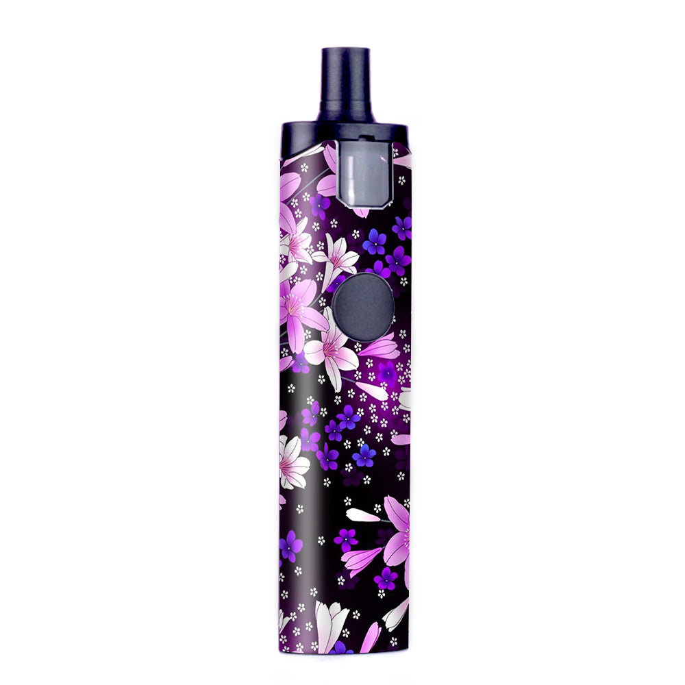  Purple Pink Flowers Lillie Wismec Motiv Pod Skin