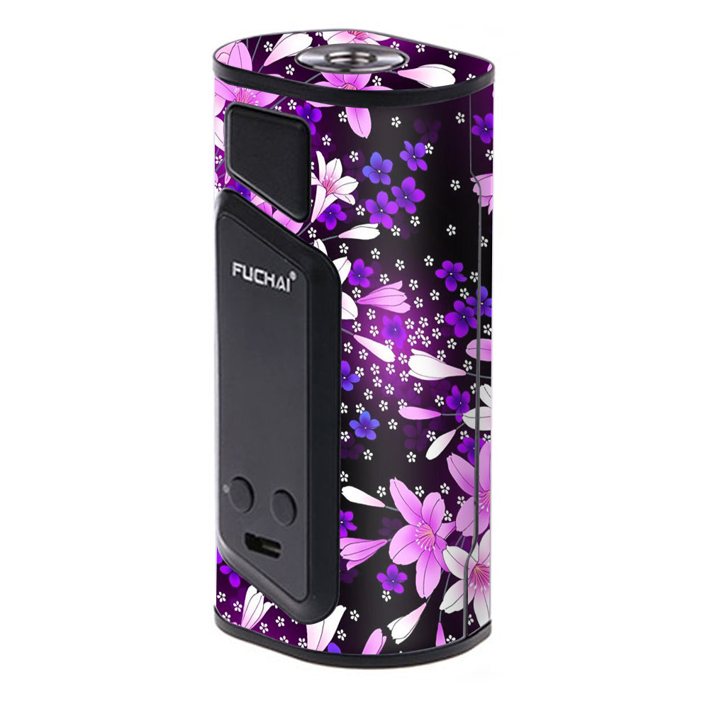  Purple Pink Flowers Lillie  Sigelei Fuchai Duo-3 Skin