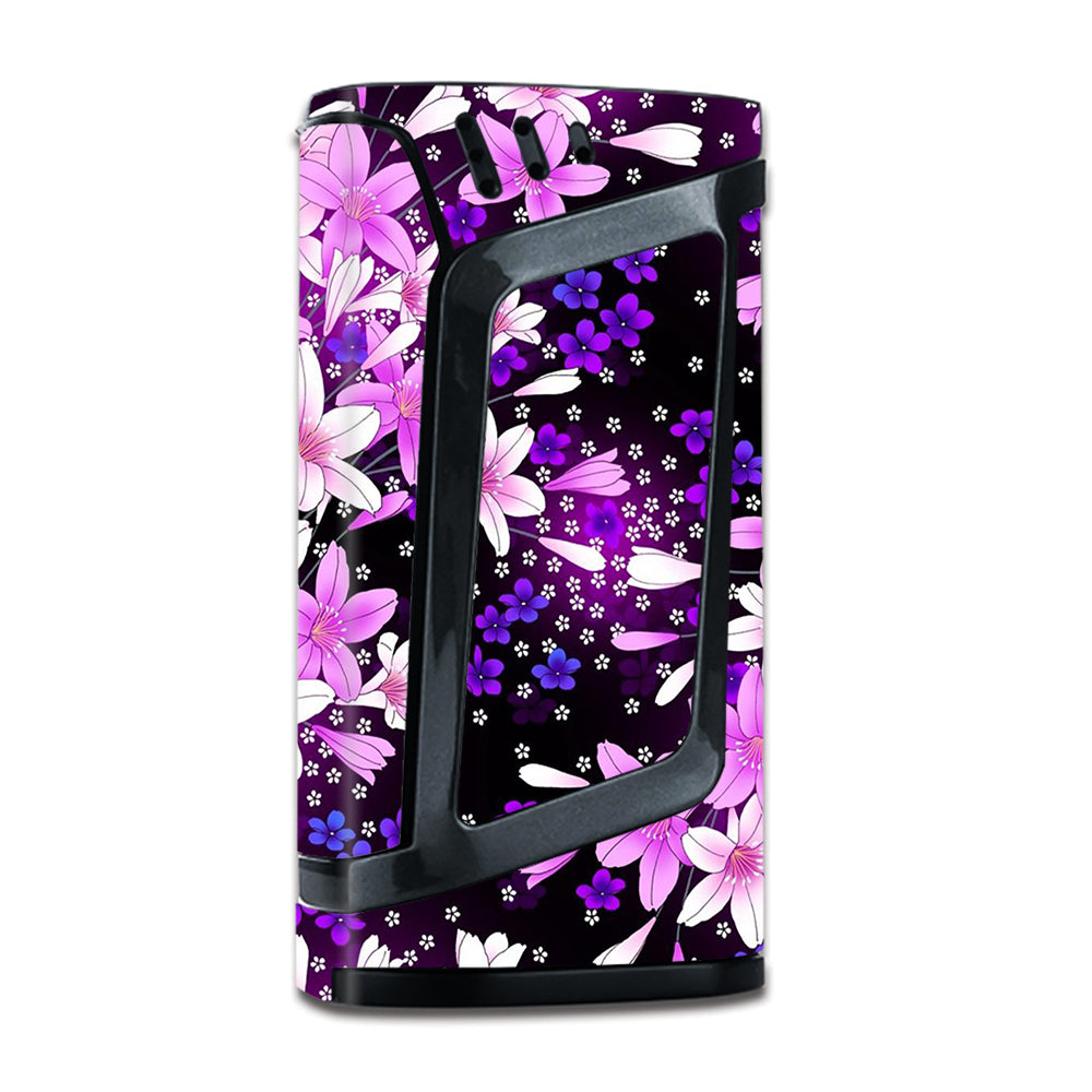  Purple Pink Flowers Lillie Smok Alien 220W Skin