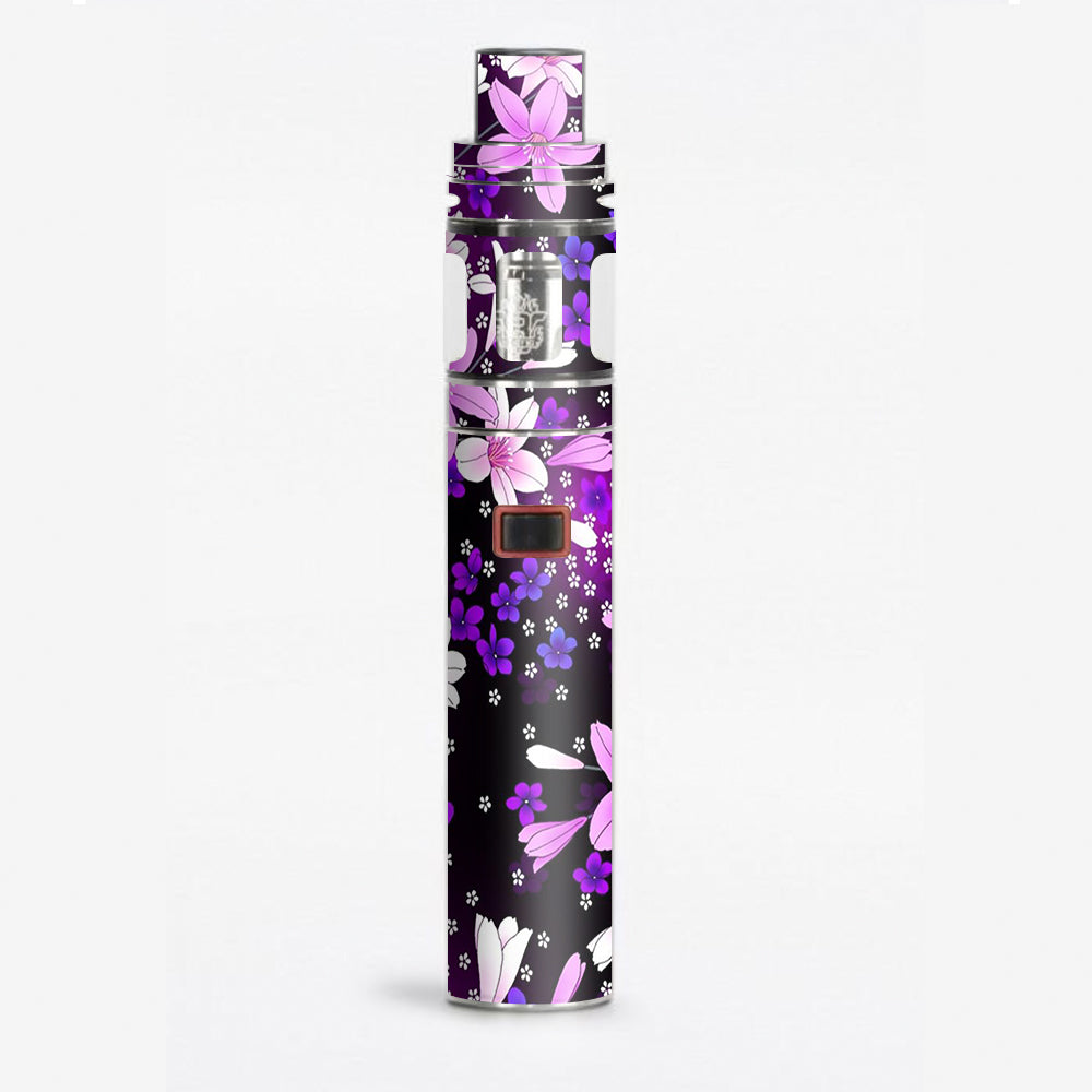  Purple Pink Flowers Lillie  Smok Stick X8 Skin