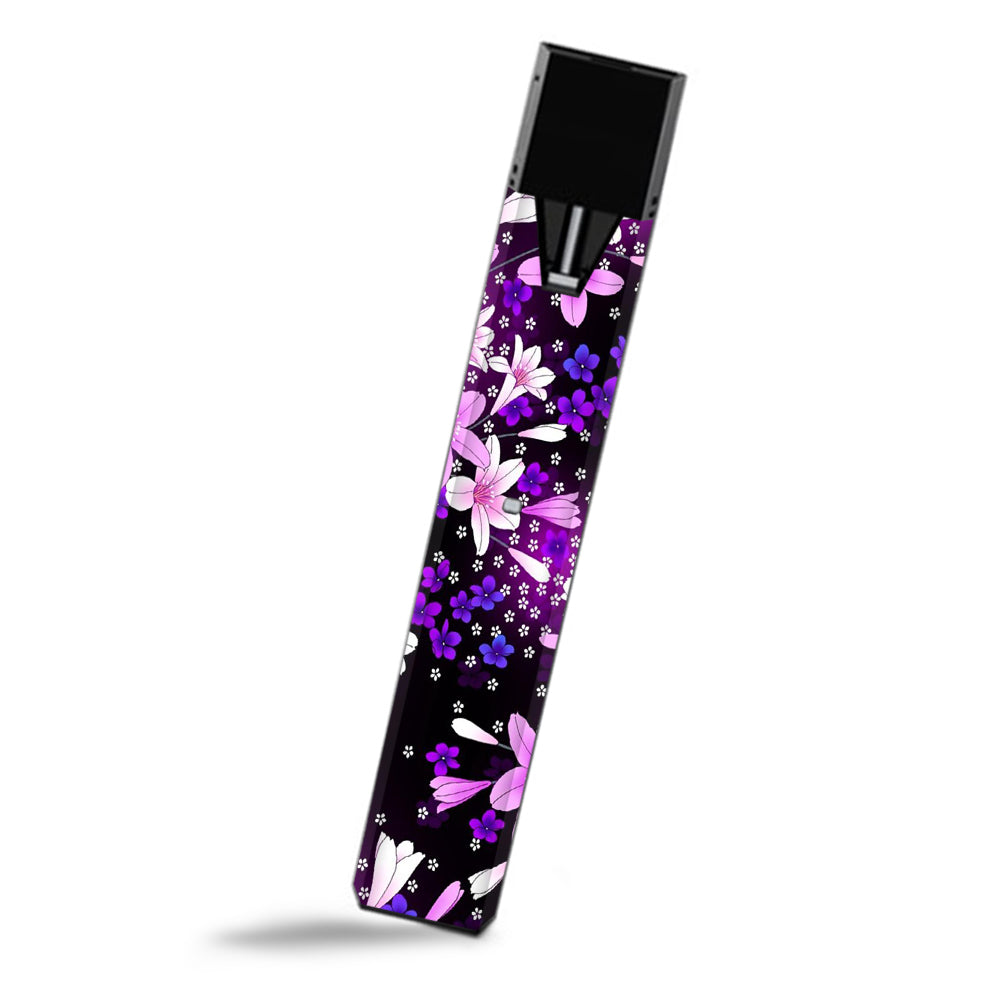  Purple Pink Flowers Lillie  Smok Fit Ultra Portable Skin