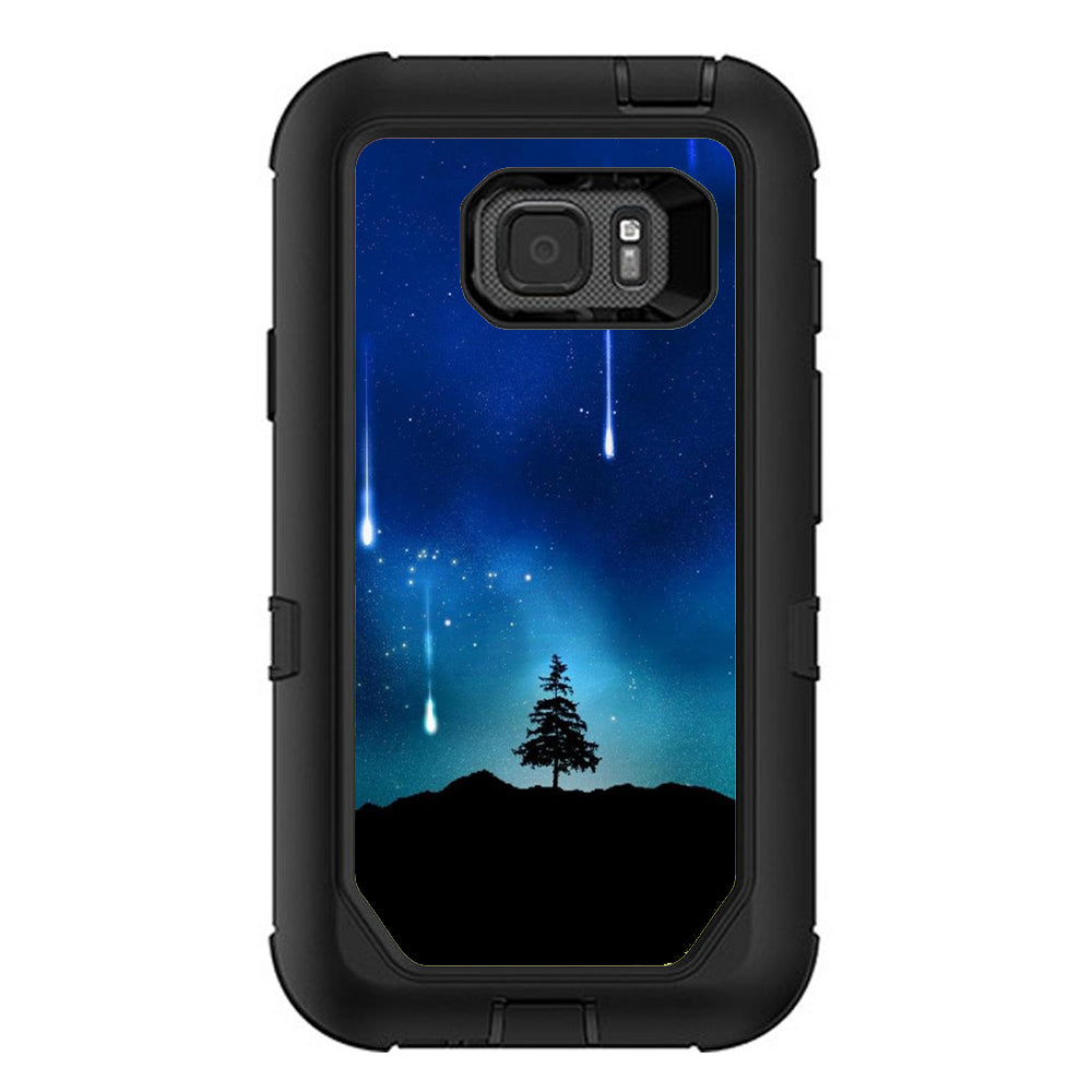  Falling Stars Trees Mount Otterbox Defender Samsung Galaxy S7 Active Skin
