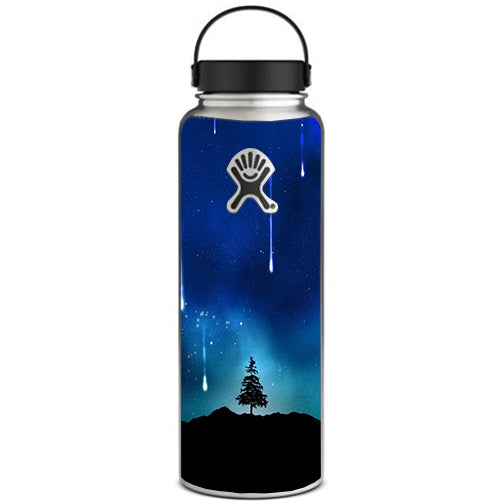  Falling Stars Trees Mount Hydroflask 40oz Wide Mouth Skin