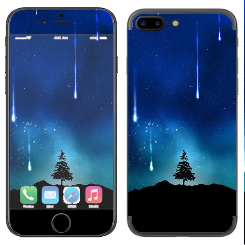  Falling Stars Trees Mount Apple  iPhone 7+ Plus / iPhone 8+ Plus Skin