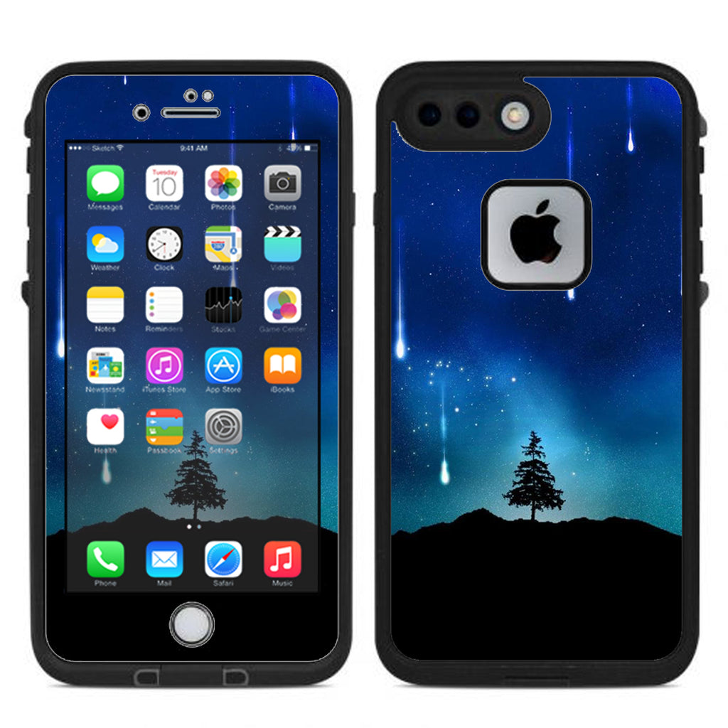 Falling Stars Trees Mount Lifeproof Fre iPhone 7 Plus or iPhone 8 Plus Skin