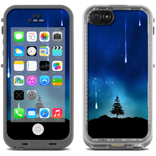  Falling Stars Trees Mount Lifeproof Fre iPhone 5C Skin