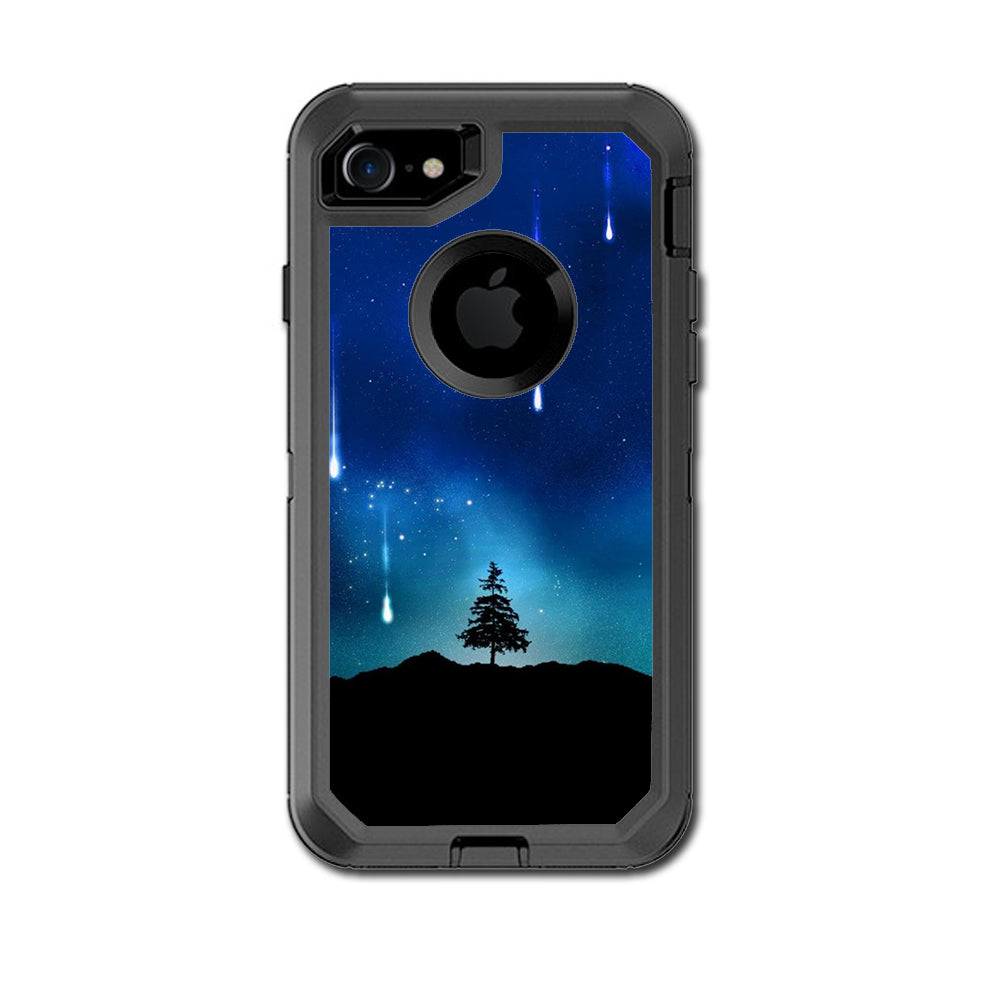  Falling Stars Trees Mount Otterbox Defender iPhone 7 or iPhone 8 Skin