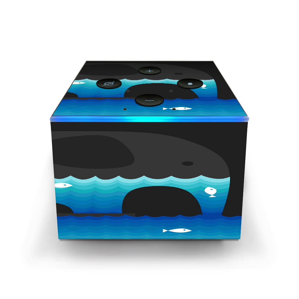 Elephant Art Water Fish Amazon Fire TV Cube Skin