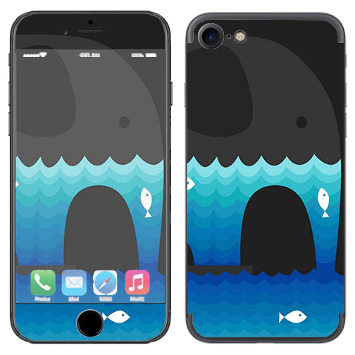  Elephant Art Water Fish Apple iPhone 7 or iPhone 8 Skin
