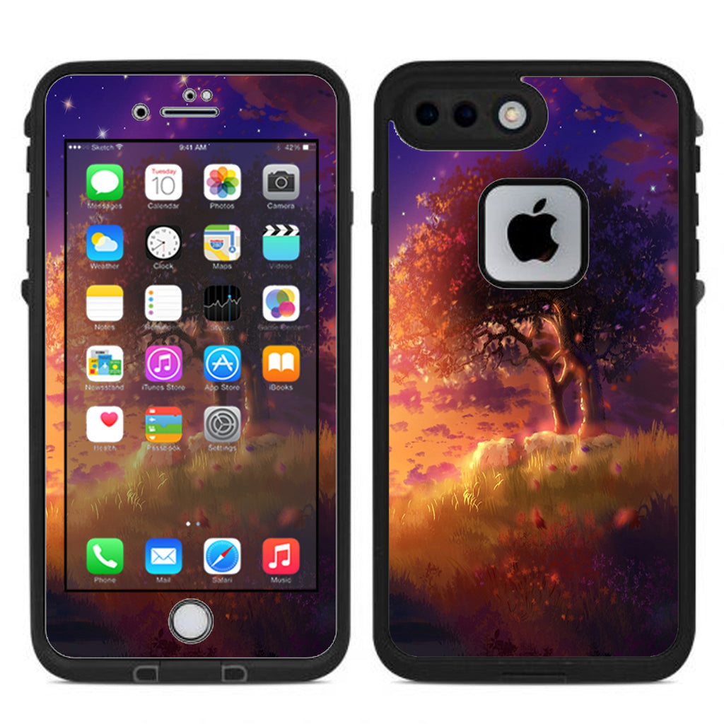  Beautiful Tree Stars Night Lifeproof Fre iPhone 7 Plus or iPhone 8 Plus Skin