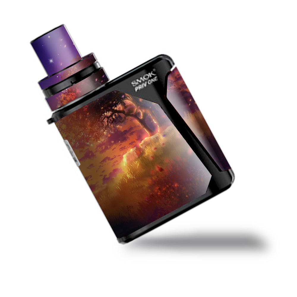  Beautiful Tree Stars Night  Smok Priv One Skin