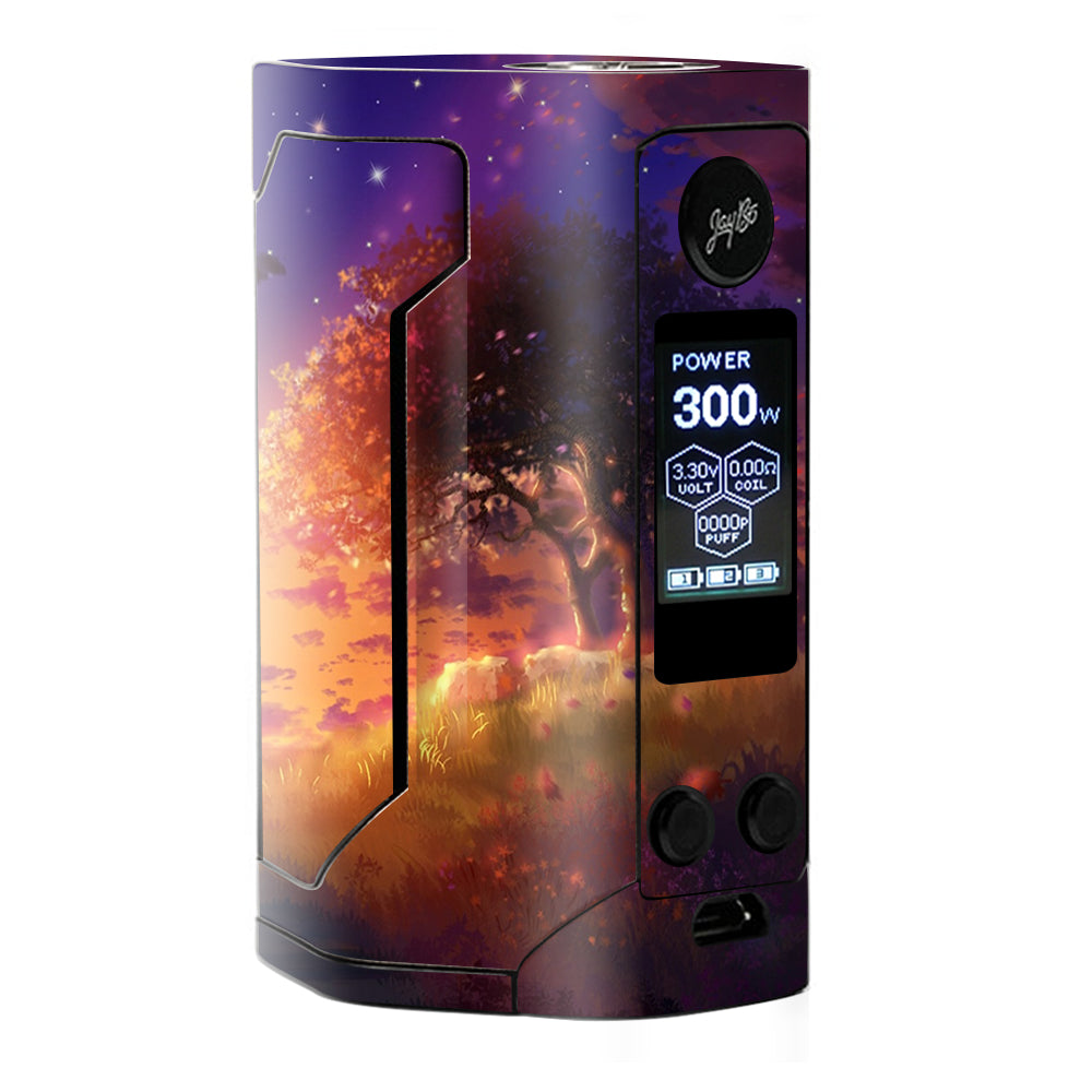  Beautiful Tree Stars Night  Wismec RX Gen 3 Skin