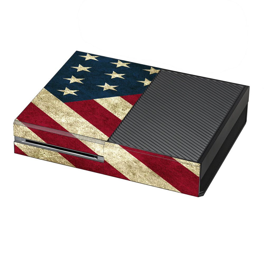  America Flag Pattern Microsoft Xbox One Skin