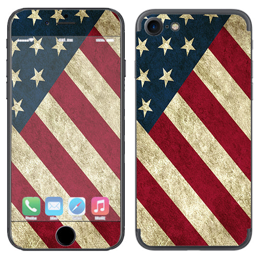  America Flag Pattern Apple iPhone 7 or iPhone 8 Skin