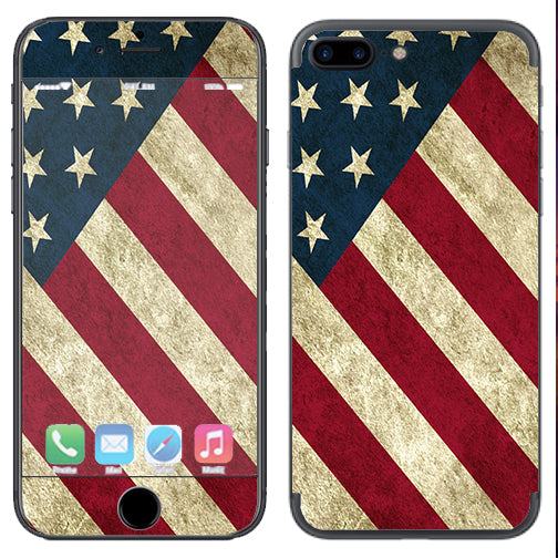  America Flag Pattern Apple  iPhone 7+ Plus / iPhone 8+ Plus Skin