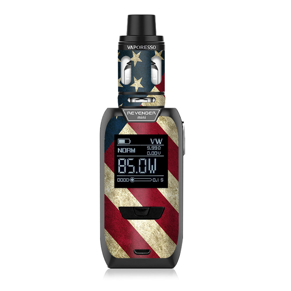  America Flag Pattern Vaporesso Revenger Mini 85w Skin