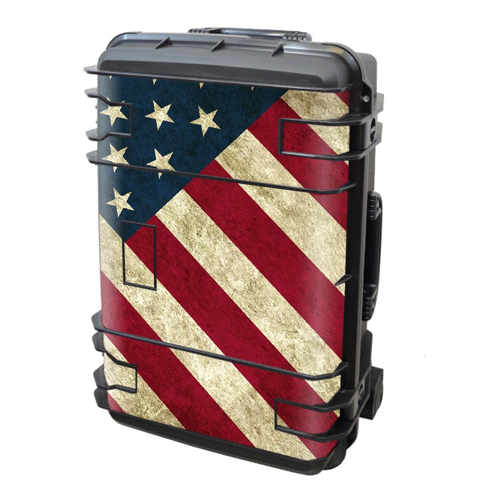  America Flag Pattern Seahorse Case Se-920 Skin