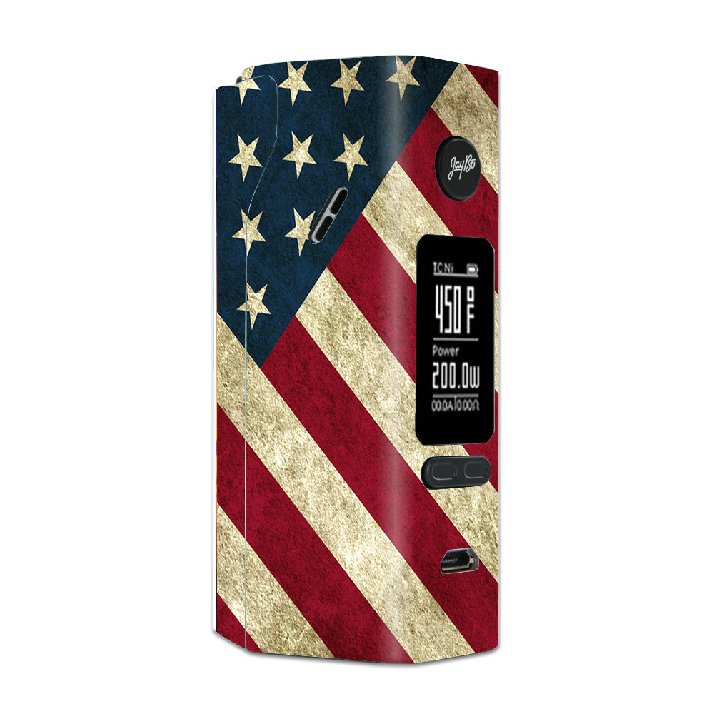  America Flag Pattern Wismec Reuleaux RX 2/3 combo kit Skin