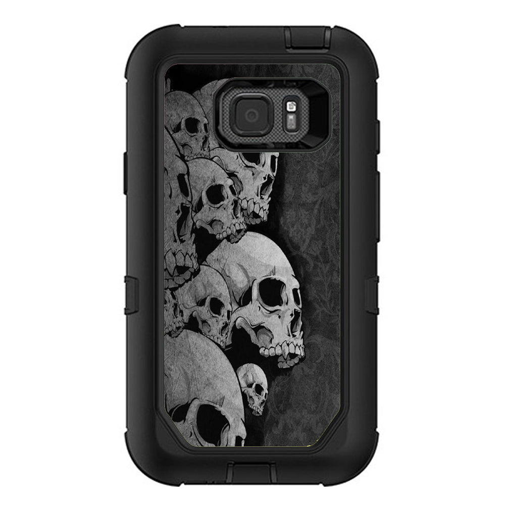  Skulls Stacked Otterbox Defender Samsung Galaxy S7 Active Skin