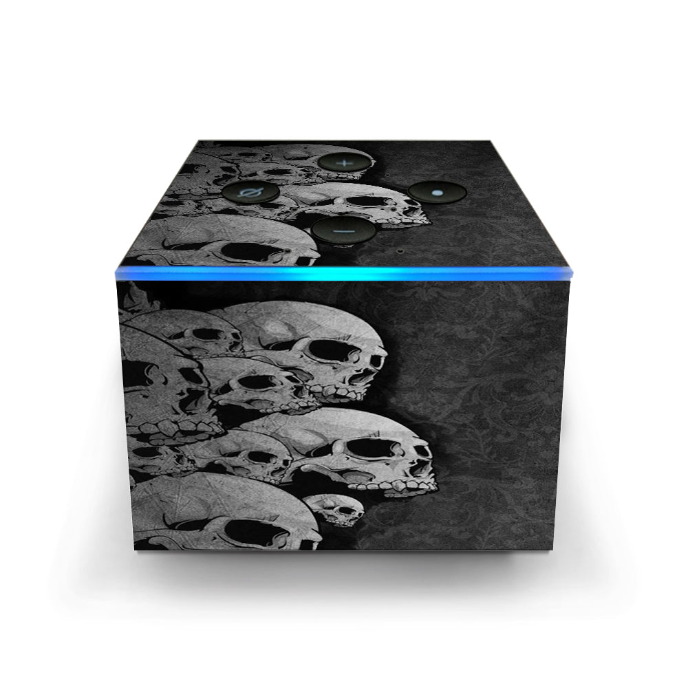  Skulls Stacked Amazon Fire TV Cube Skin