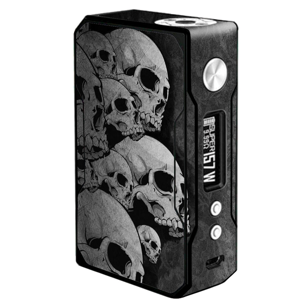  Skulls Stacked Voopoo Drag 157w Skin