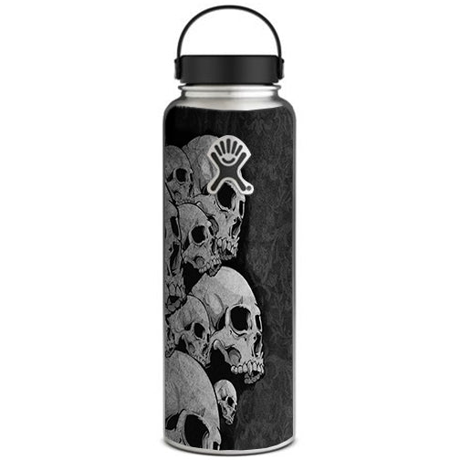  Skulls Stacked Hydroflask 40oz Wide Mouth Skin