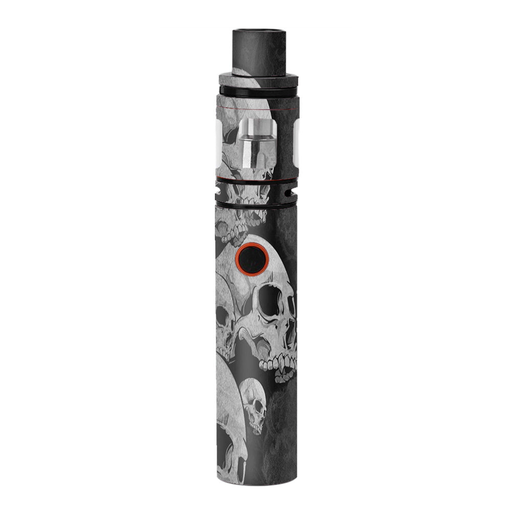  Skulls Stacked Smok Stick V8 Skin