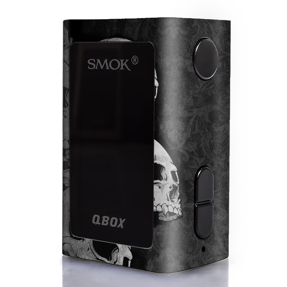  Skulls Stacked Smok Q-Box Skin