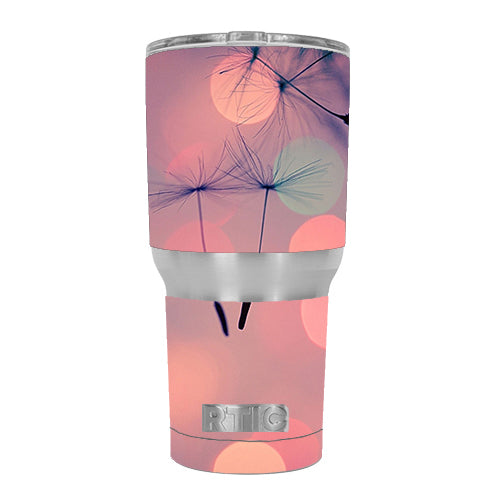 Dandilions Blowing Wind RTIC 30oz Tumbler Skin