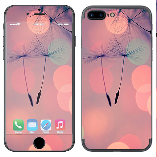  Dandilions Blowing Wind Apple  iPhone 7+ Plus / iPhone 8+ Plus Skin