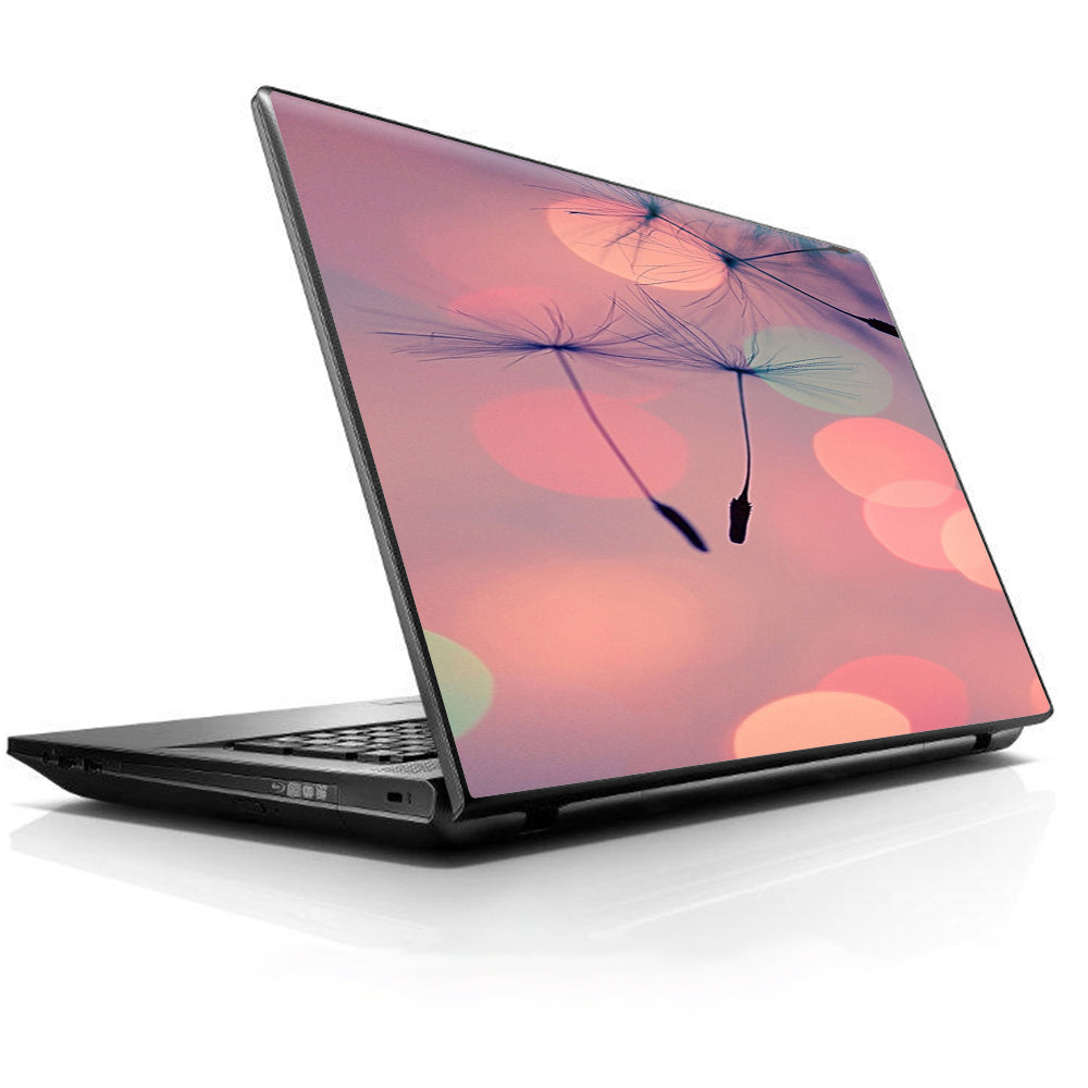  Dandilions Blowing Wind Universal 13 to 16 inch wide laptop Skin
