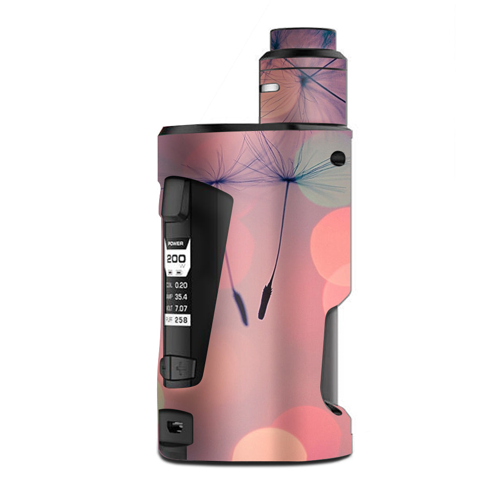  Dandilions Blowing Wind G Box Squonk Geek Vape Skin