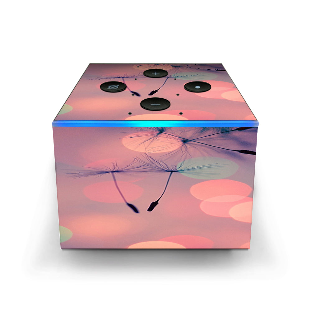  Dandilions Blowing Wind Amazon Fire TV Cube Skin