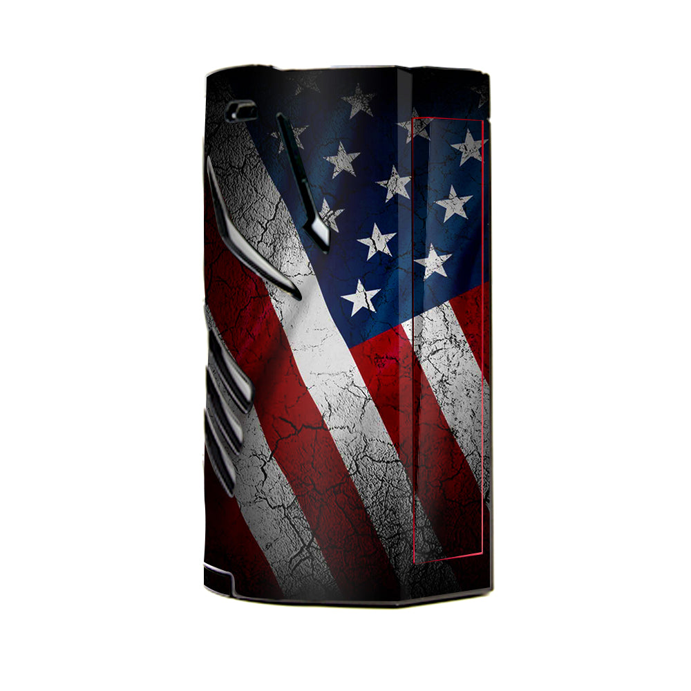  American Flag Distressed  T-Priv 3 Smok Skin