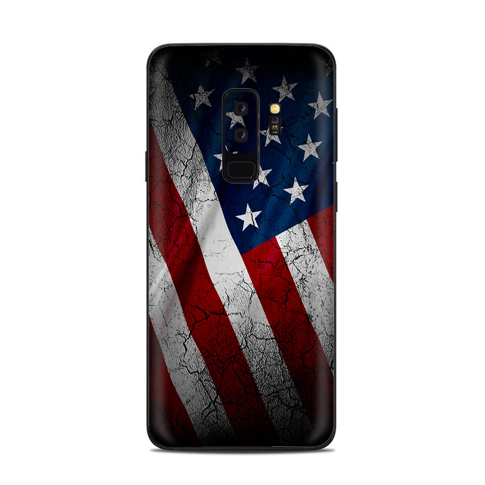  American Flag Distressed  Samsung Galaxy S9 Plus Skin